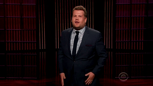 james corden vape life GIF by The Late Late Show with James Corden