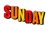 Happy Sunday Mood Sticker by Mat Voyce