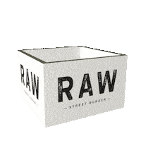 rawstreetburgeronline burger raw street rawstreetburger raw street burger Sticker