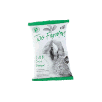 TwoFarmersCrisps handmade plasticfree crisps compostable Sticker