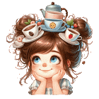Girl Sticker