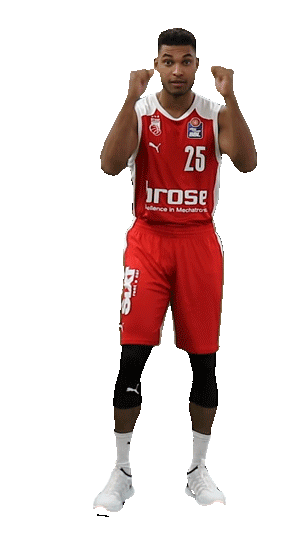 Cant Hear You Look At Me Sticker by easyCredit Basketball Bundesliga