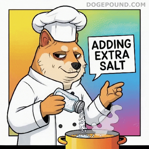 Salt Shaker Cooking GIF by Doge Pound