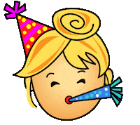 Happy Party Sticker by Moxies