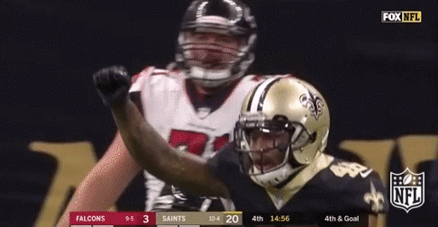 New Orleans Saints Football GIF by NFL