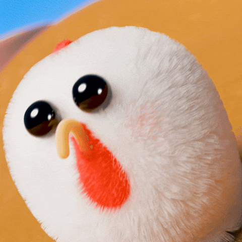 Christmas Bird GIF
