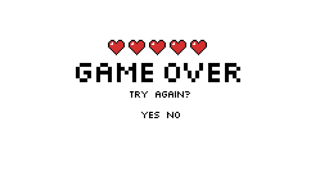 Try Again Game Over GIF by hamlet