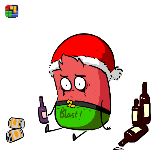 Christmas Santa Sticker