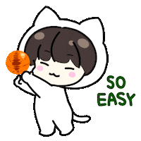 juheeyu cat basketball kitty suga Sticker