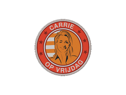 Carrie Op Vrijdag Sticker by MAX
