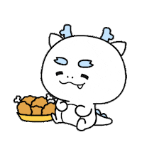 Chicken Dragon Sticker