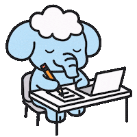 공부 Sticker by imaginecne