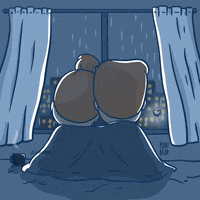 Night Love GIF by Pibubear