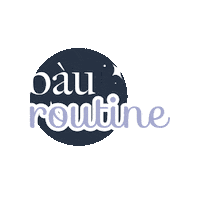 baucosmesi dog routine bau cane Sticker