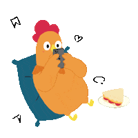 Chilling Ayam Brand Sticker by Ayam Brand Singapore