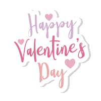 I Love You Hearts Sticker