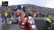 Motorcycle Racing Hug GIF by MotoGP™