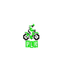 Excitebike Sticker by Public Land Riders