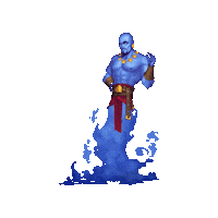 ballywulff genie bally djinn ballywulff Sticker