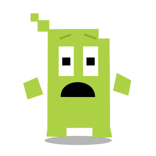 Confused Bit Sticker by FPFtech