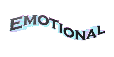 emotional text Sticker