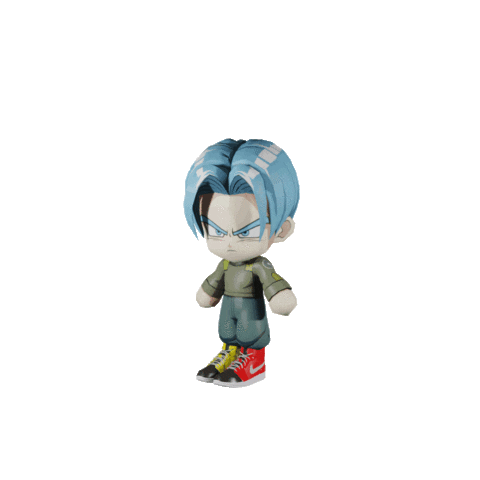 Dragon Ball Trunks Sticker by Zapastop