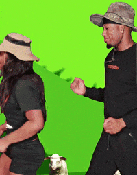 Happy Green Screen GIF