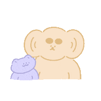 Cat Dog Sticker