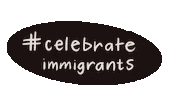 We Are Home Proud American Sticker by I Am An Immigrant