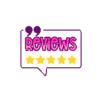 liftingladies stars reviews 5 star customer reviews Sticker