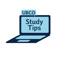 University Studying Sticker by UBC's Okanagan campus