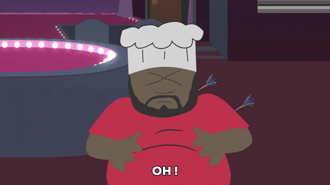 chef darts GIF by South Park