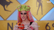 Rupauls Drag Race Fart GIF by TVNZ