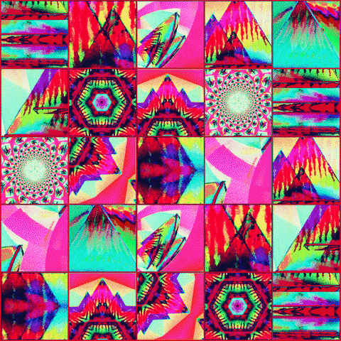 Time Travel Rainbow GIF