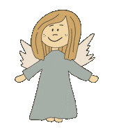 lettersandbeauties xmas angel merrychristmas froheweihnachten Sticker
