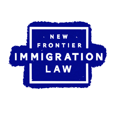 NewFrontierImmigrationLaw immigration lawyers abogados inmigracion Sticker