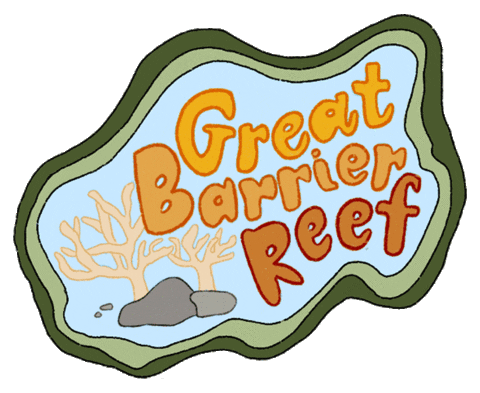 Great Barrier Reef Australia Sticker