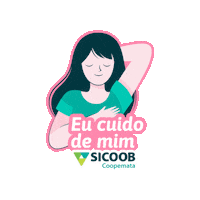 Rosa Outubrorosa Sticker by Sicoob Coopemata