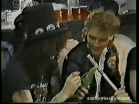 guns n roses slash GIF