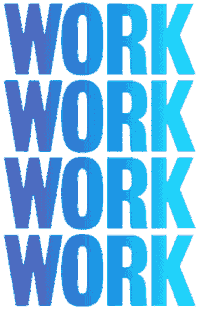 ulpatek work office working office work Sticker