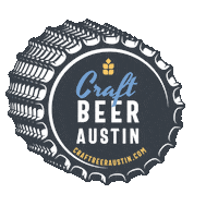 CraftBeerAustin beer cheers happy hour craft beer Sticker