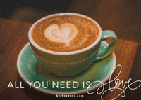 berksbeans love heart coffee good morning GIF