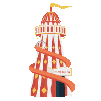 Carnival Ride Fun Sticker by John Greed Jewellery