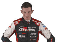 Elfyn Evans Toyota Sticker by FIA World Rally Championship