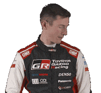 Elfyn Evans Toyota Sticker by FIA World Rally Championship