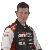 Elfyn Evans Toyota Sticker by FIA World Rally Championship