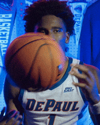 Mens Basketball GIF by DePaul Athletics