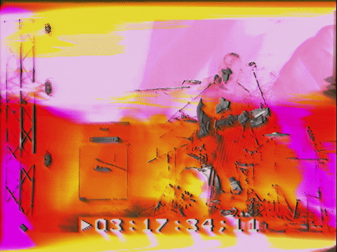 nicolaslalonde giphyupload glitch vhs glitchart GIF