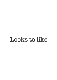 lookstolike love like ltl lookstolike Sticker