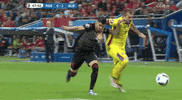 euro 2016 falling GIF by Sporza